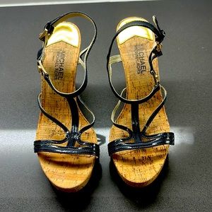 Michael Kors Sandal Wedges. Size 8